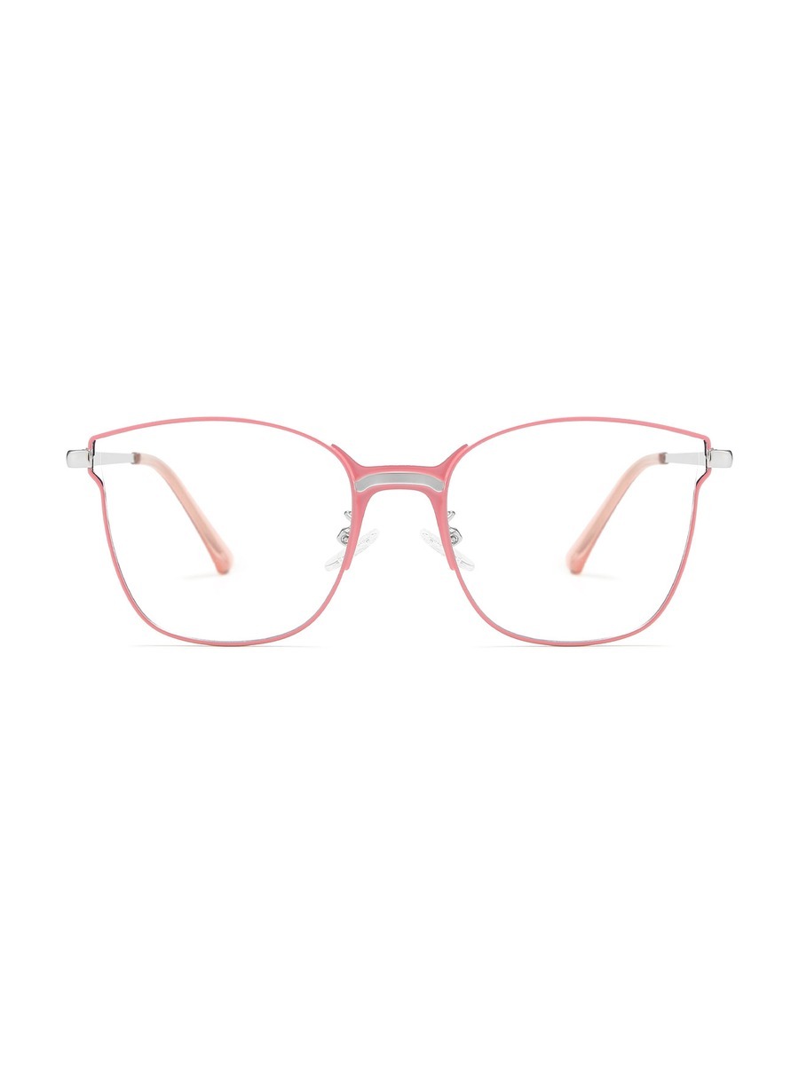 Frode Glasses Square Eyeglasses - Pink