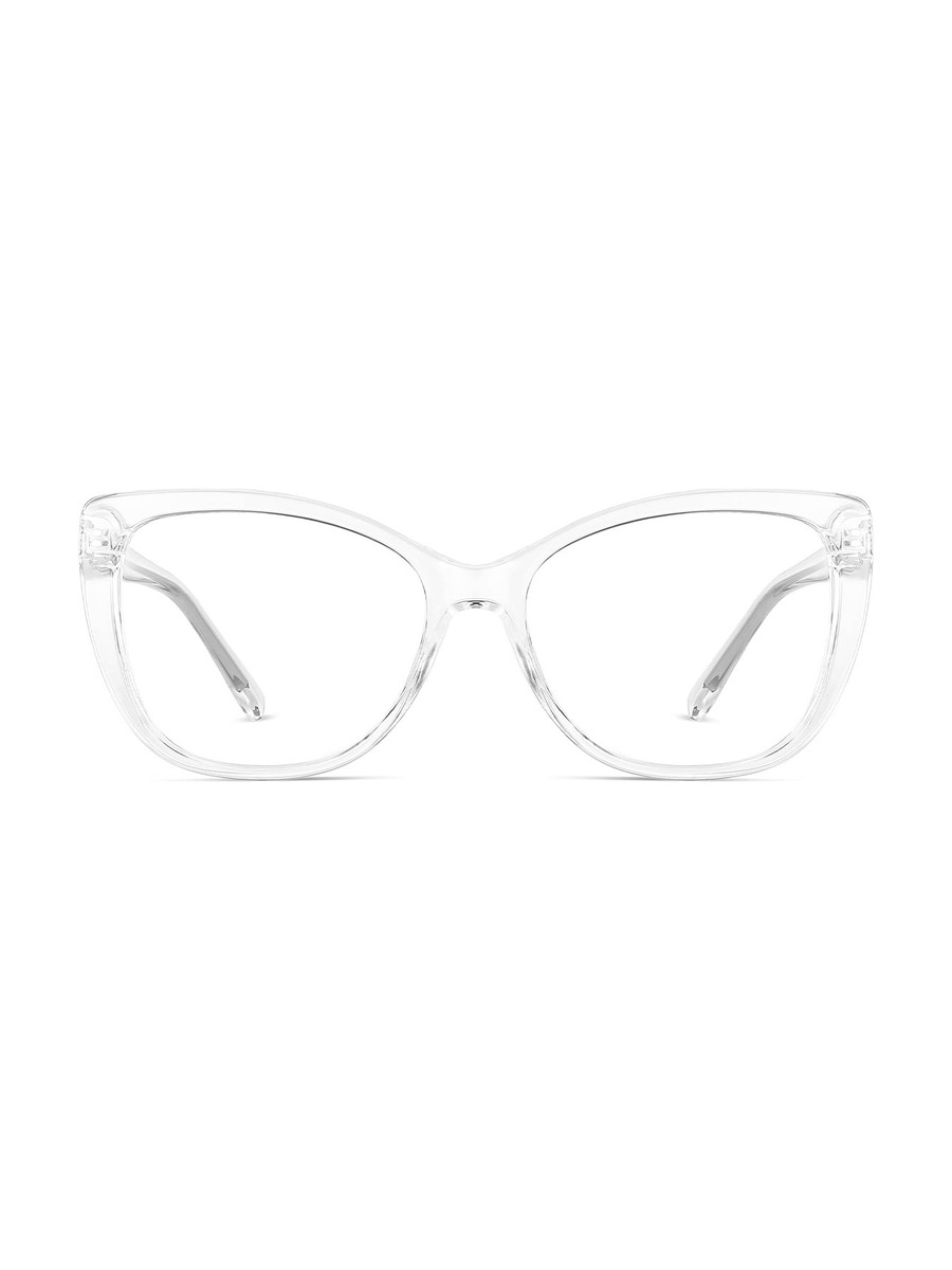 Haidee Glasses Cat-eye Eyeglasses - Clear