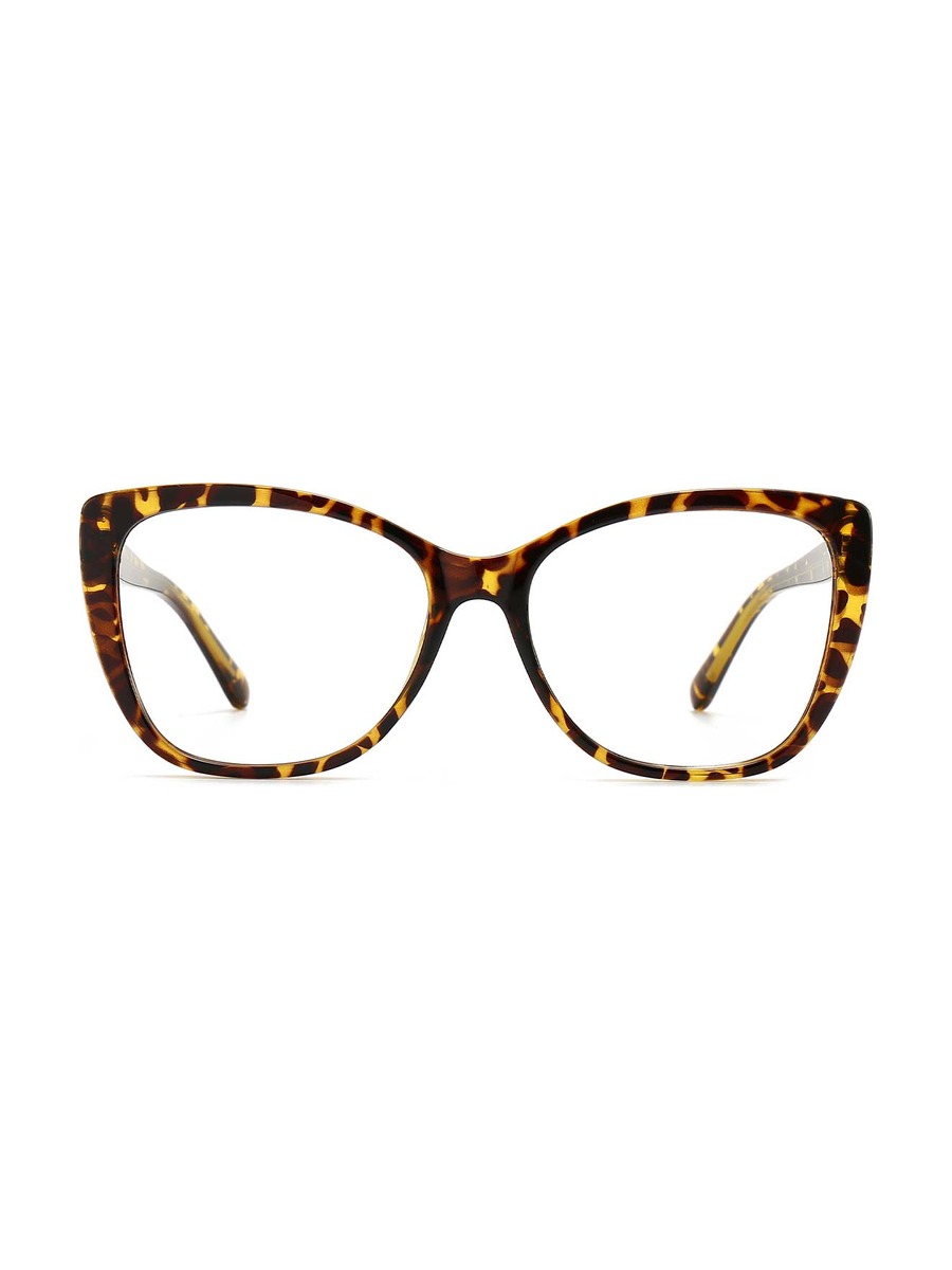 Haidee Glasses Cat-eye Eyeglasses - Yellow/Tortoiseshell