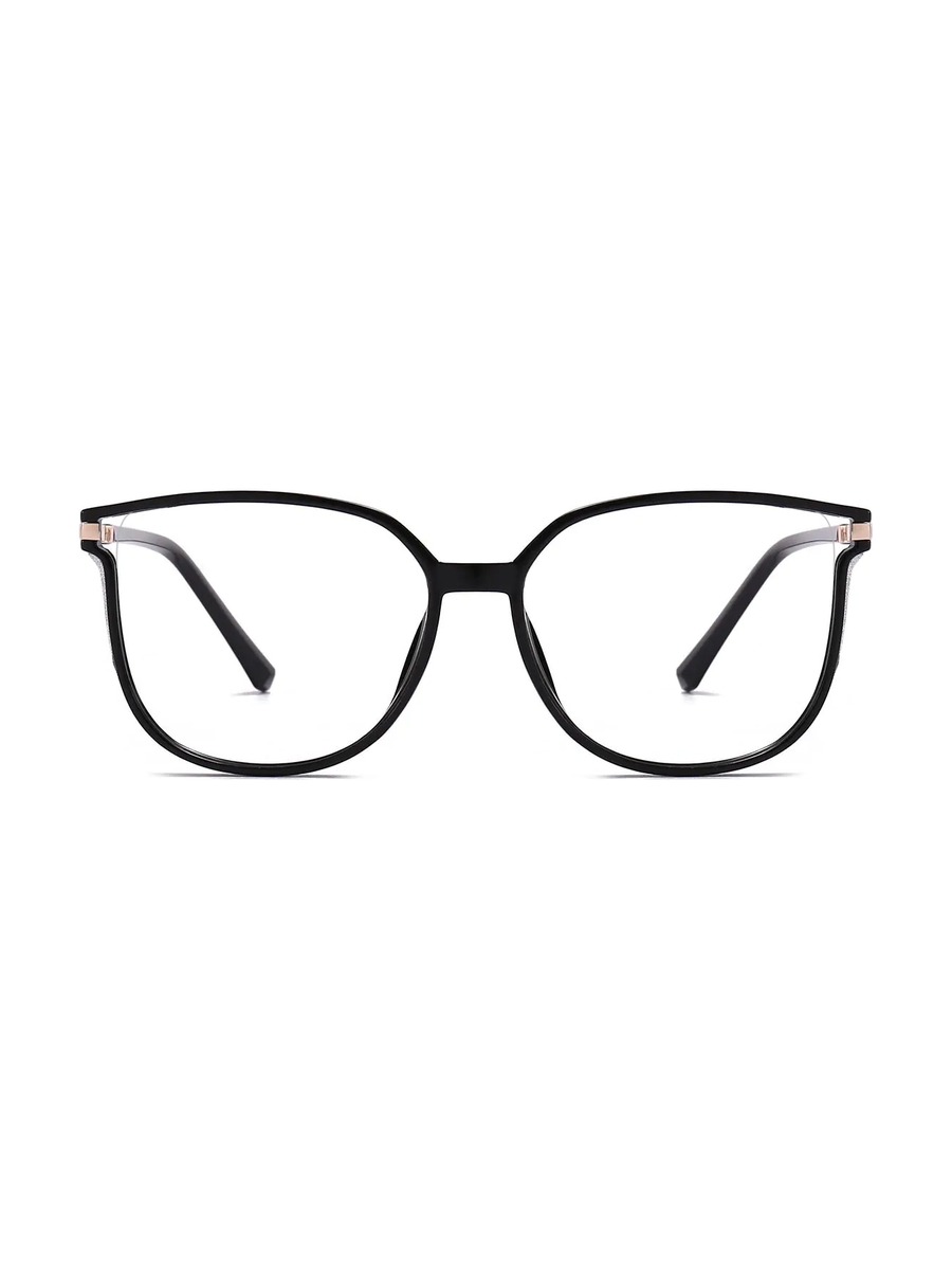 Harmony Glasses Rectangle Eyeglasses - Black