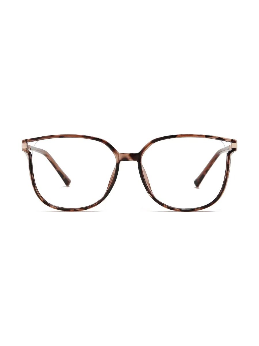 Harmony Glasses Rectangle Eyeglasses - Brown/Tortoiseshell