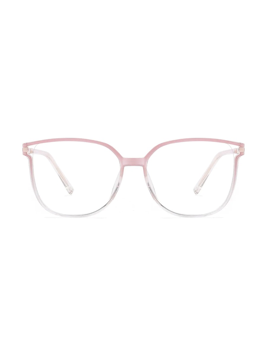 Harmony Glasses Rectangle Eyeglasses - Gradient-Light/Pink
