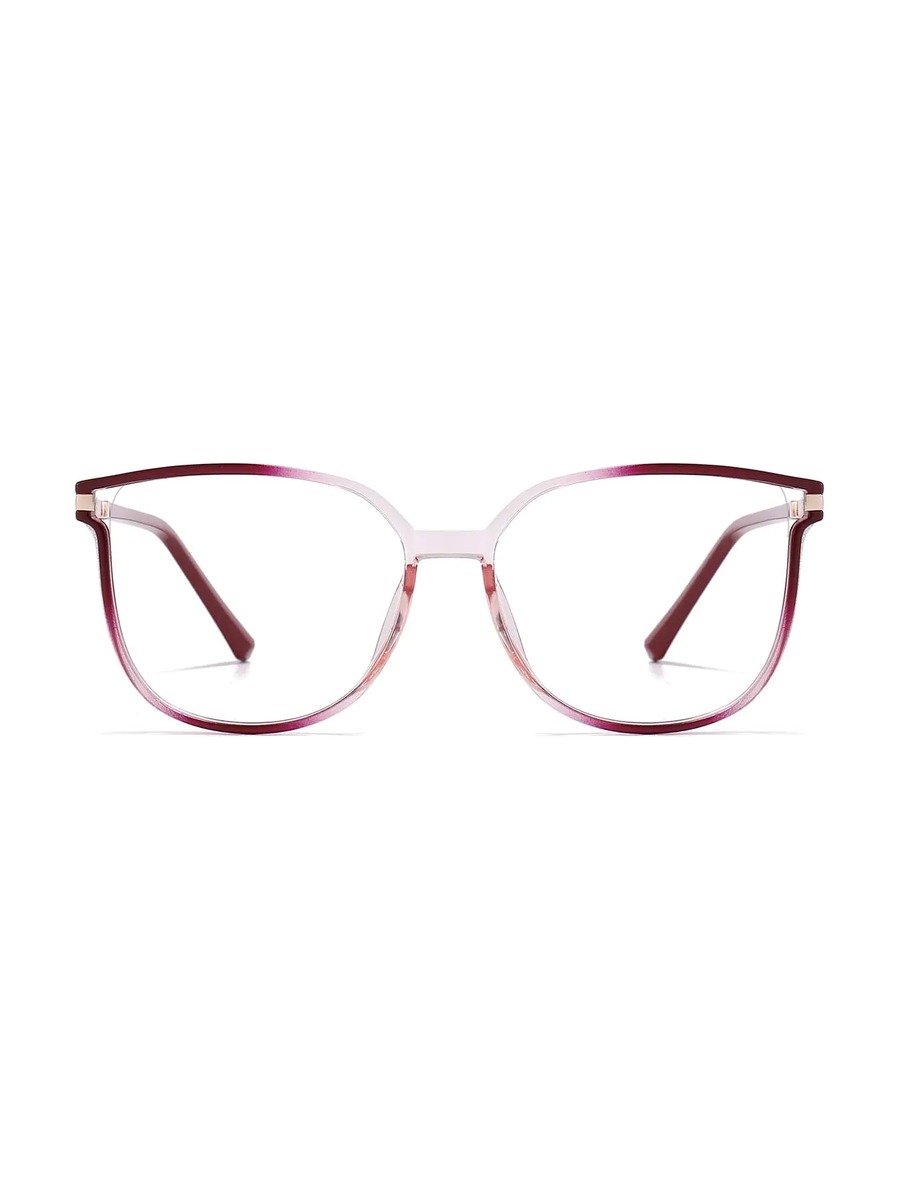 Harmony Glasses Rectangle Eyeglasses - Gradient-Rose/Violet