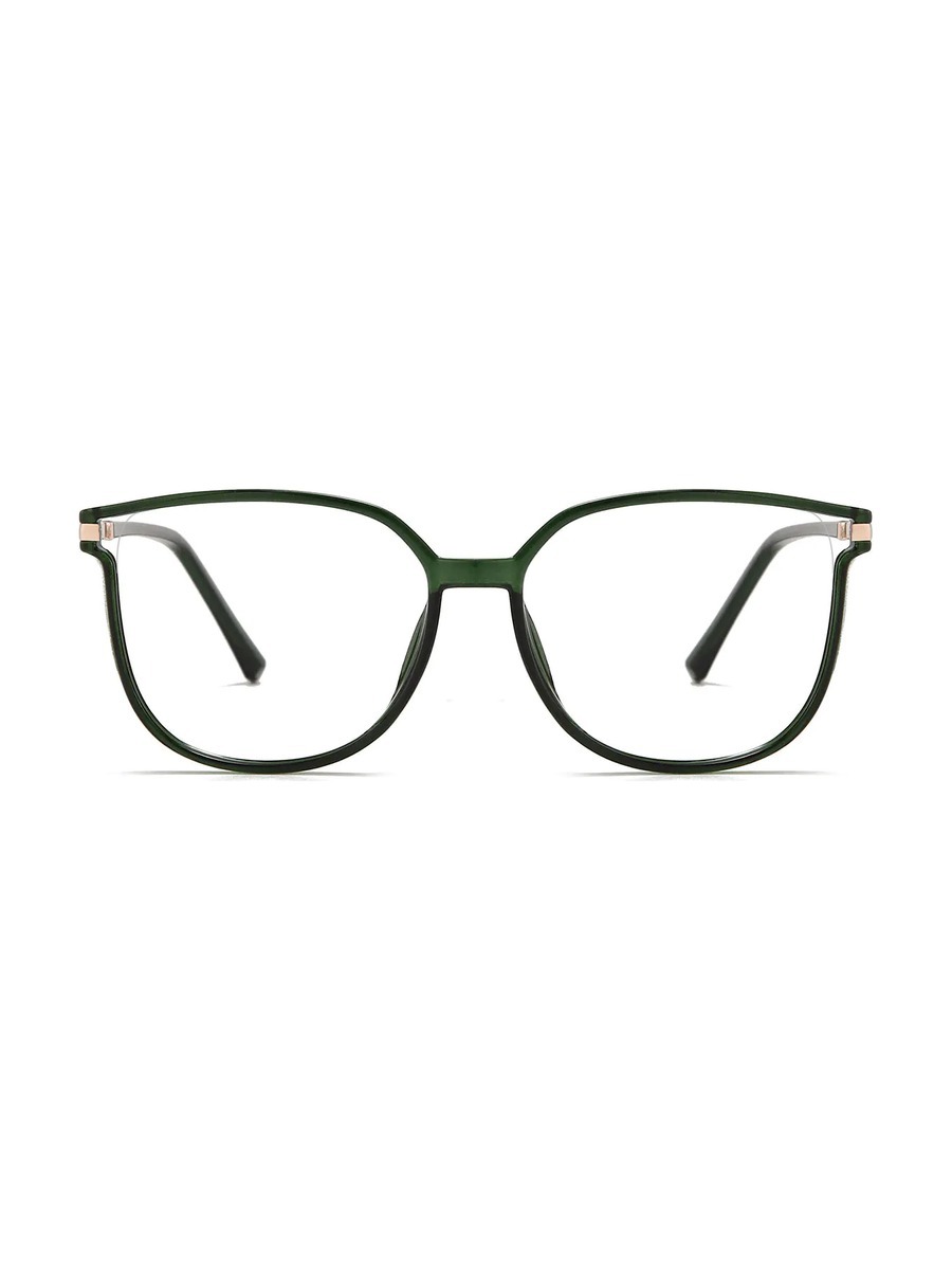 Harmony Glasses Rectangle Eyeglasses - Pine-Green