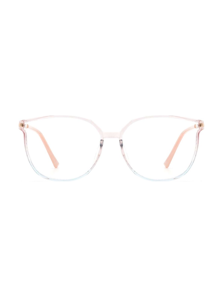 Harmony Glasses Rectangle Eyeglasses - Pink-Blue