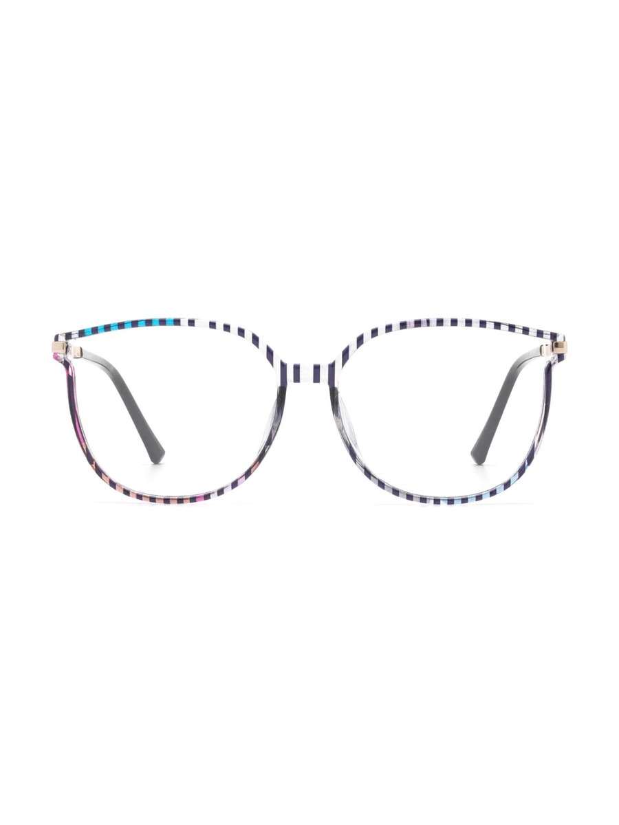 Harmony Glasses Rectangle Eyeglasses - Stripe
