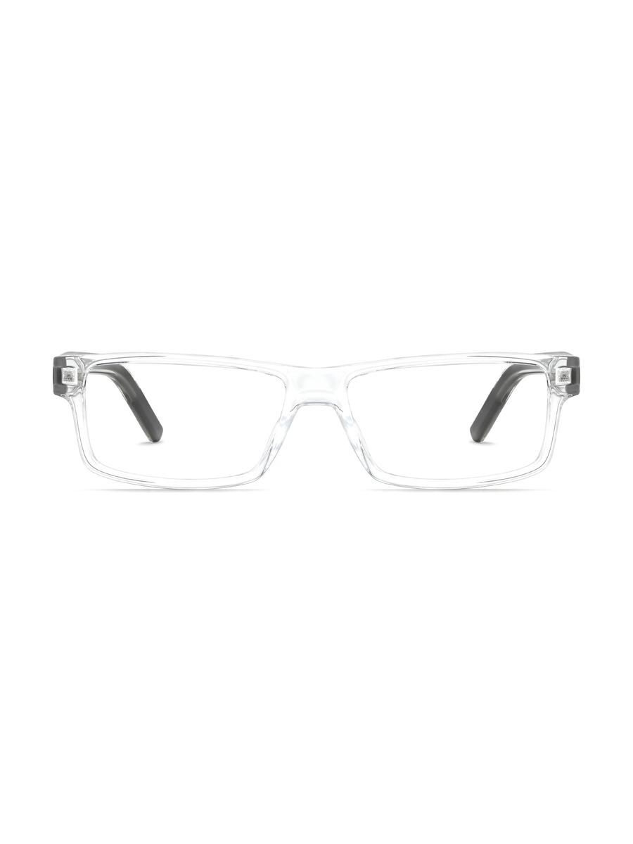 Hezekiah Glasses Rectangle Eyeglasses - Clear