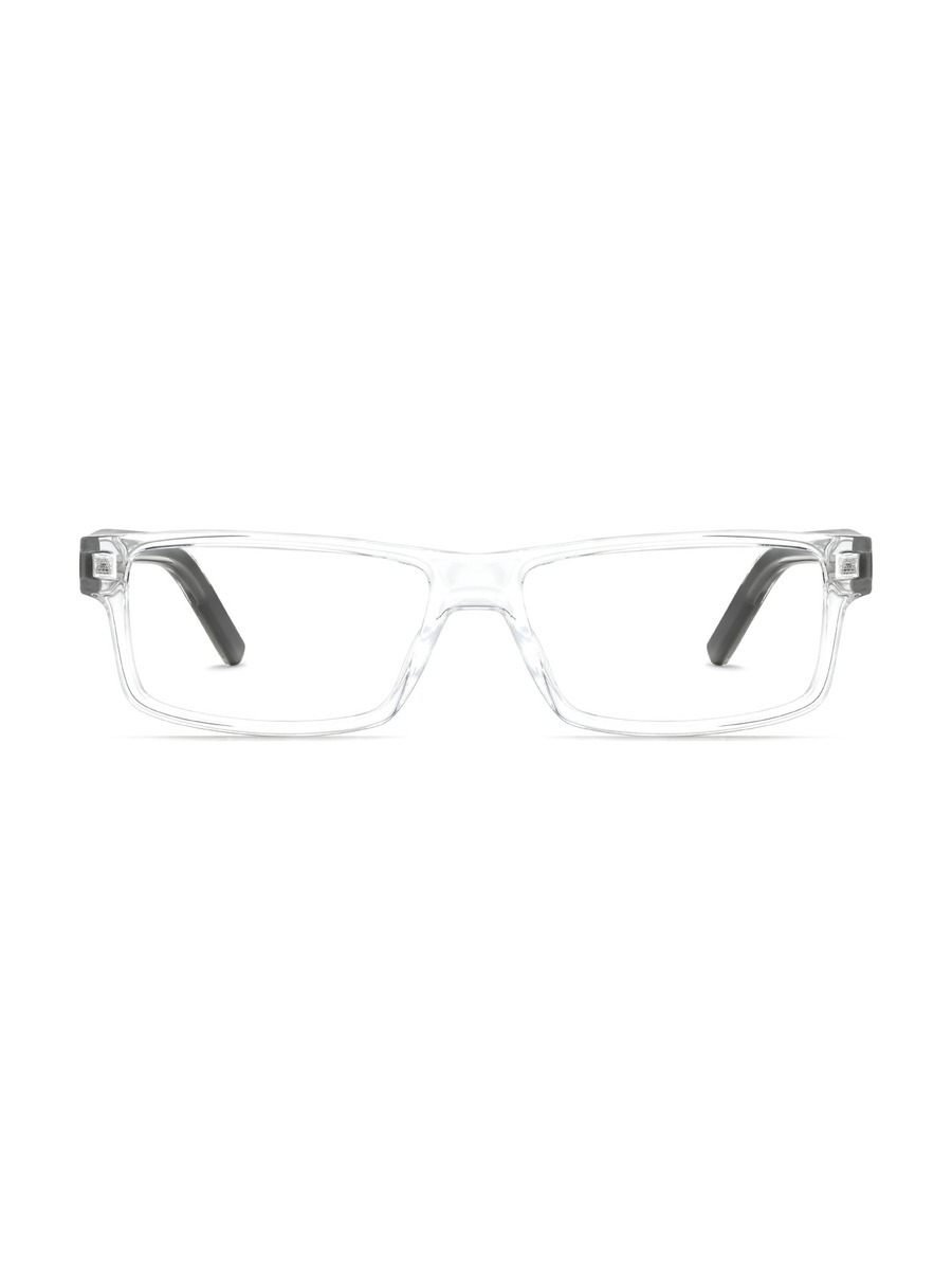 Hezekiah Glasses Rectangle Eyeglasses - Clear