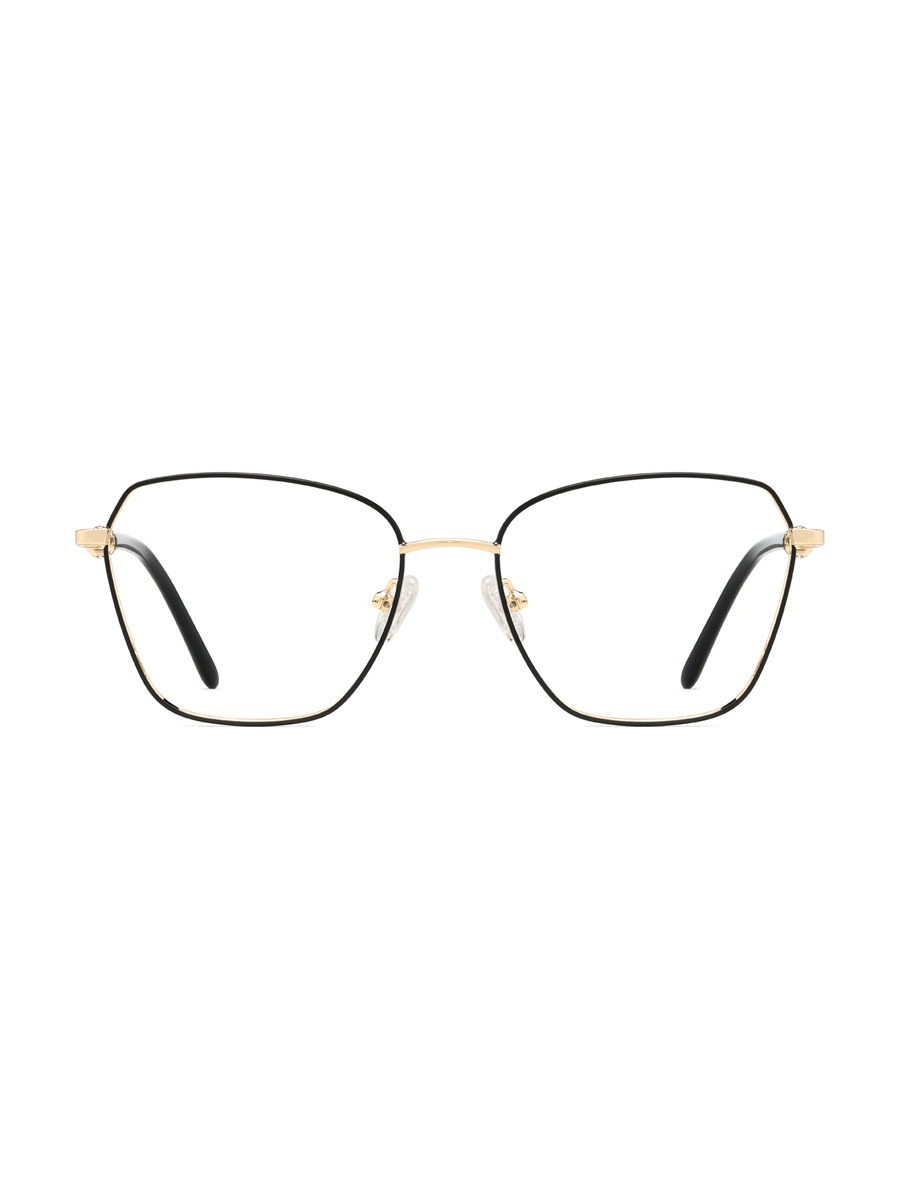 Jahmir Glasses Square Eyeglasses - Black