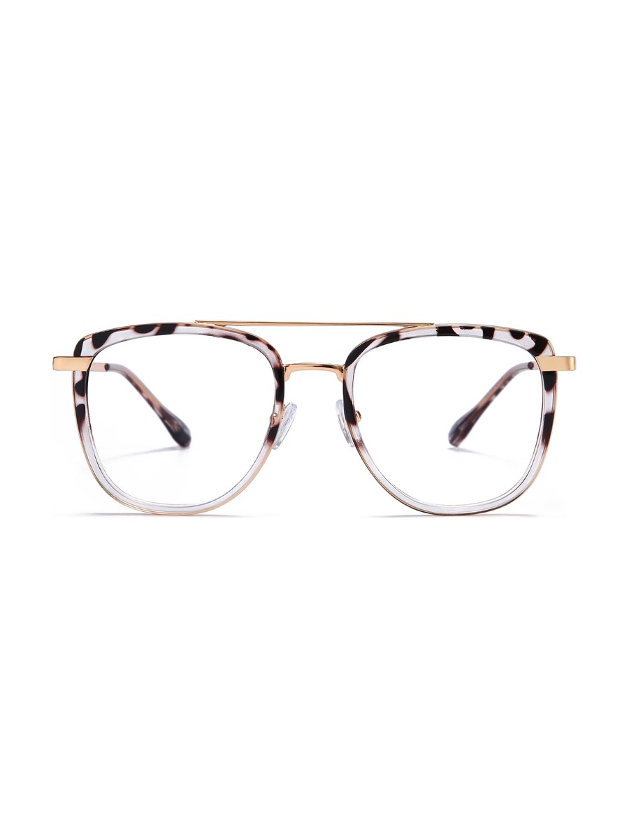 Jayce Glasses Aviator Eyeglasses - Black/Tortoiseshell-Clear