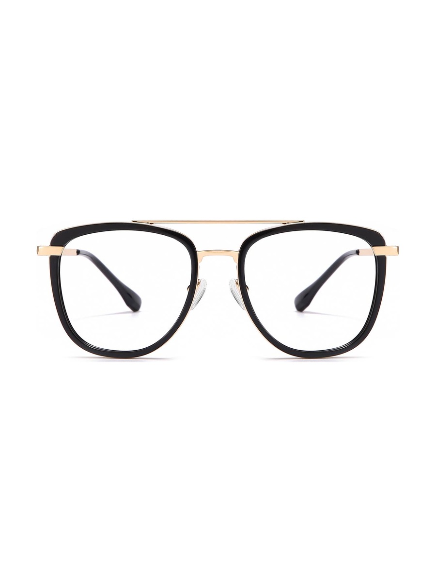 Jayce Glasses Aviator Eyeglasses - Black