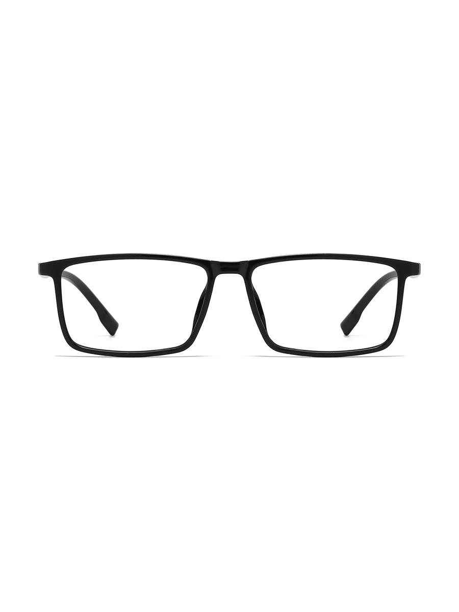 Jordy Glasses Rectangle Eyeglasses - Black