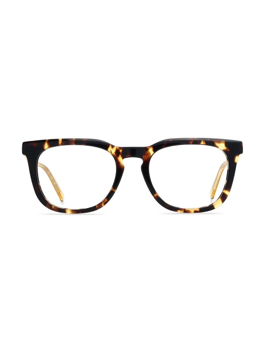 Karam Glasses Rectangle Eyeglasses - Tortoiseshell