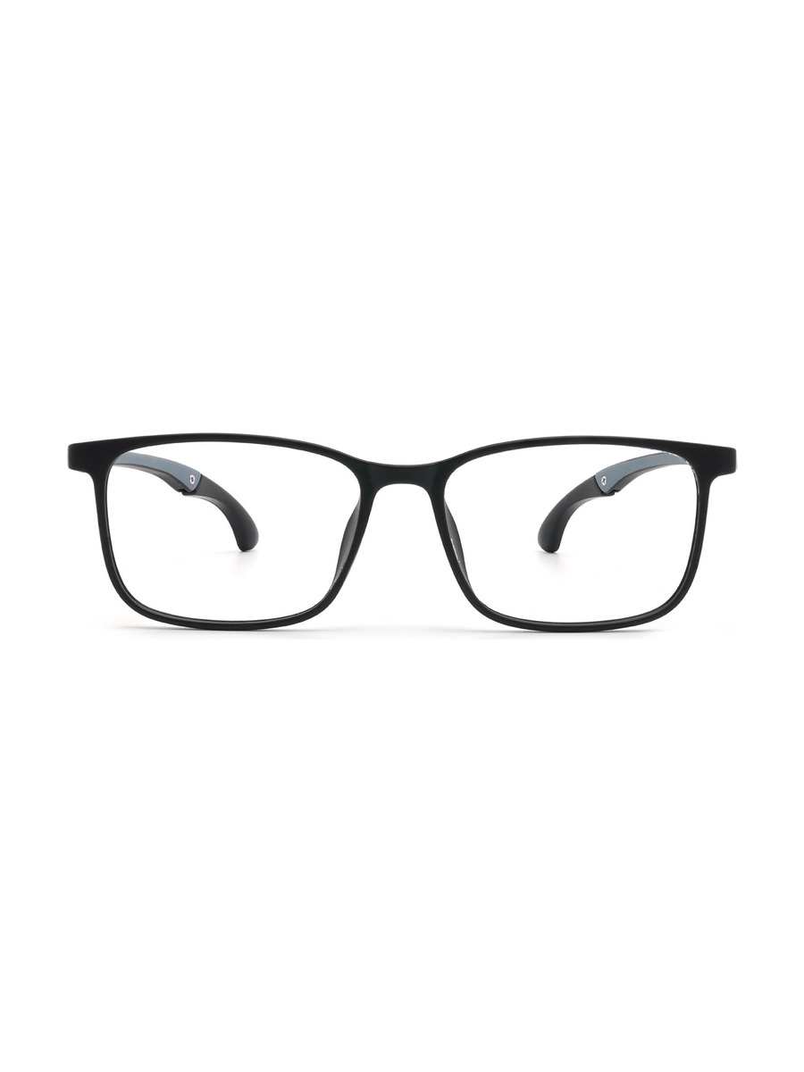 Keegan (Age 10-16) Glasses Rectangle Eyeglasses - Black-Grey