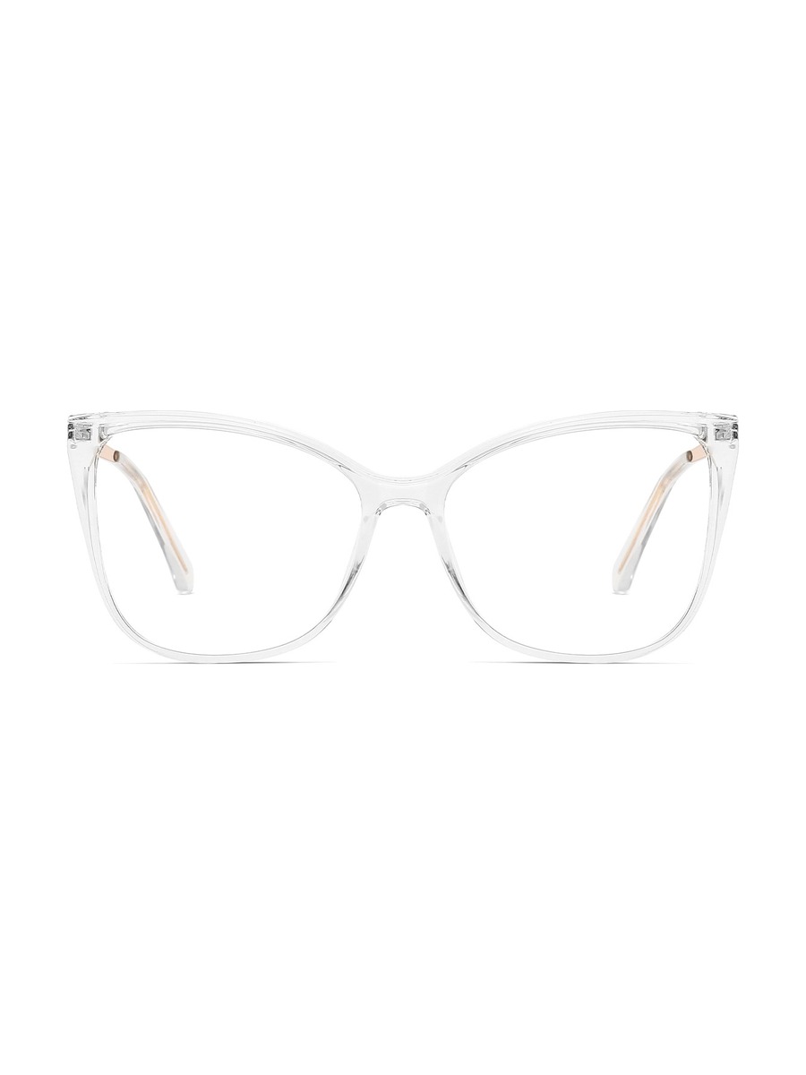 Kelyce Glasses Square Eyeglasses - Clear