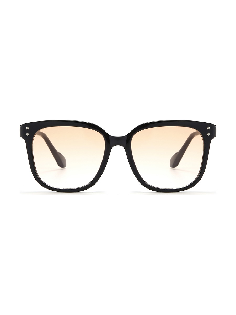 Krue Glasses Square Sunglasses - Black/Orange