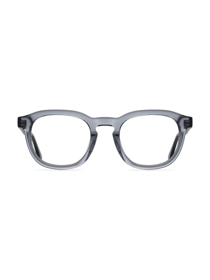 Laurel Glasses Oval Eyeglasses - Grey