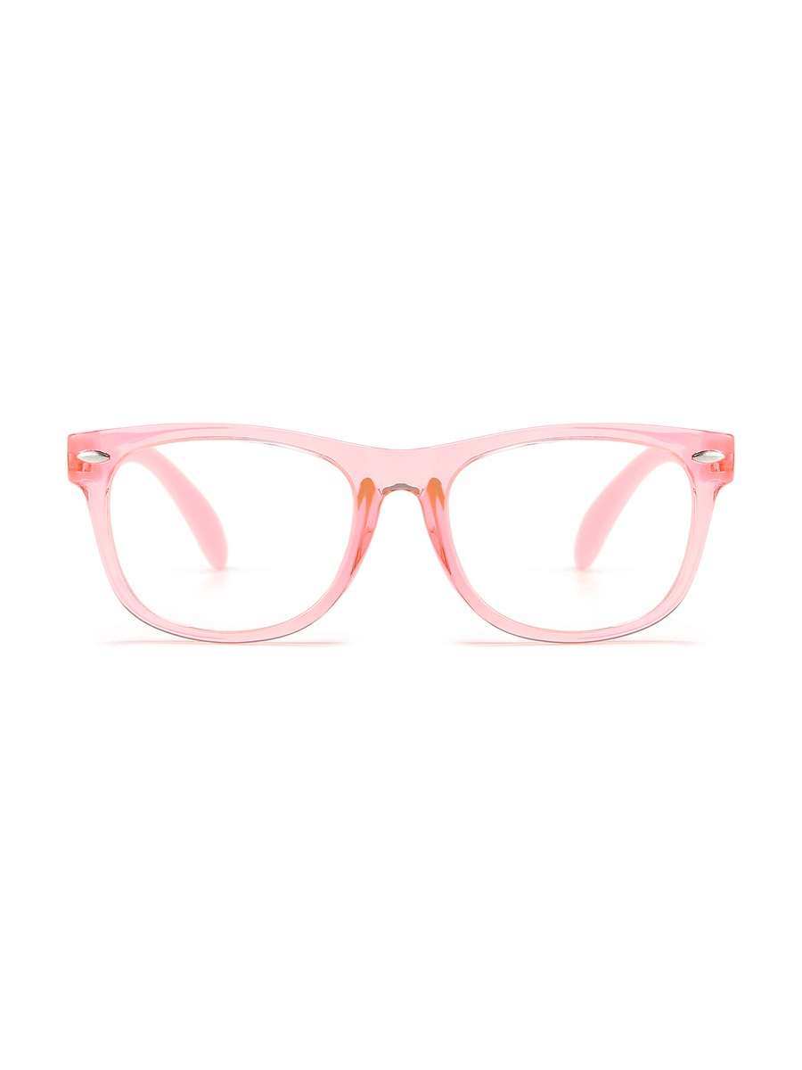 Lillianna (Age 3-6) Glasses Rectangle Eyeglasses - Pink