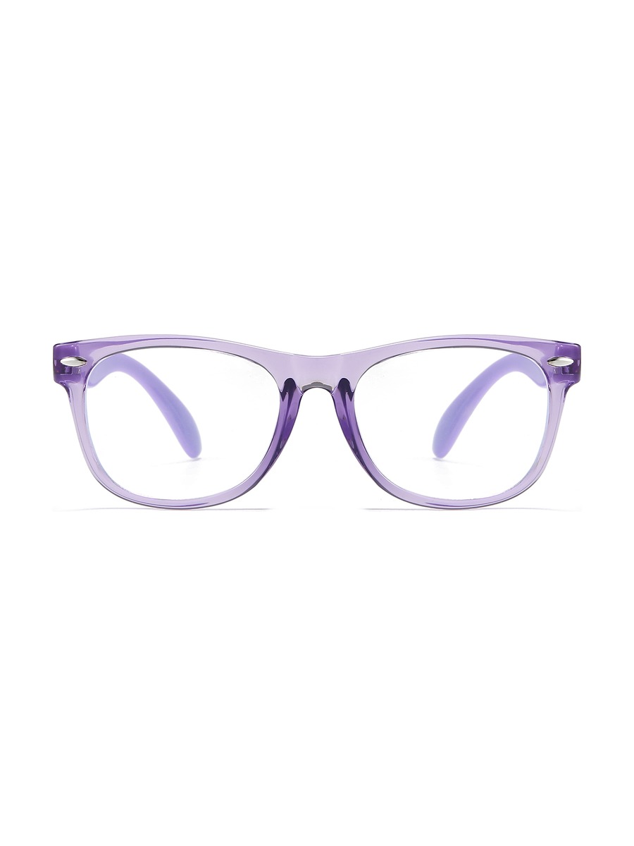 Lillianna (Age 3-6) Glasses Rectangle Eyeglasses - Purple