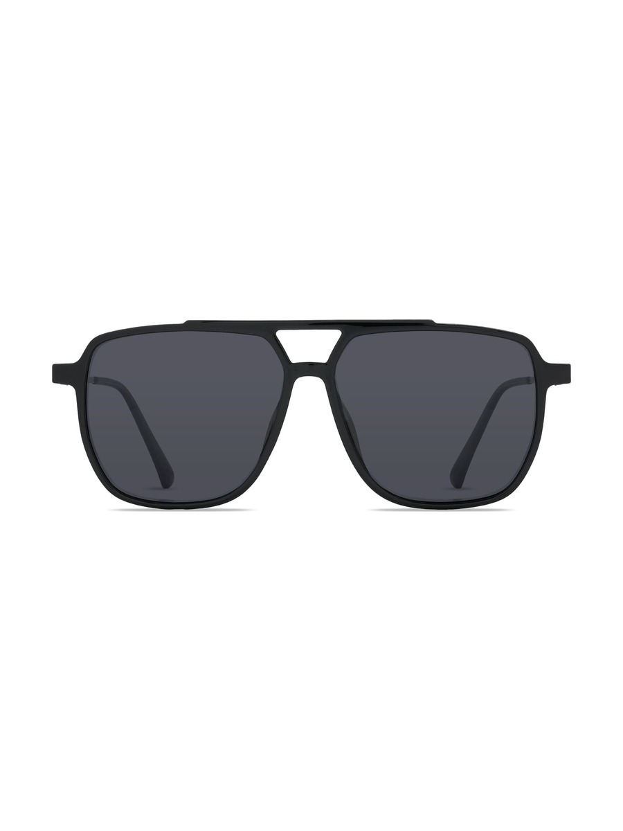 Manolo Glasses Aviator Sunglasses - Black/Grey