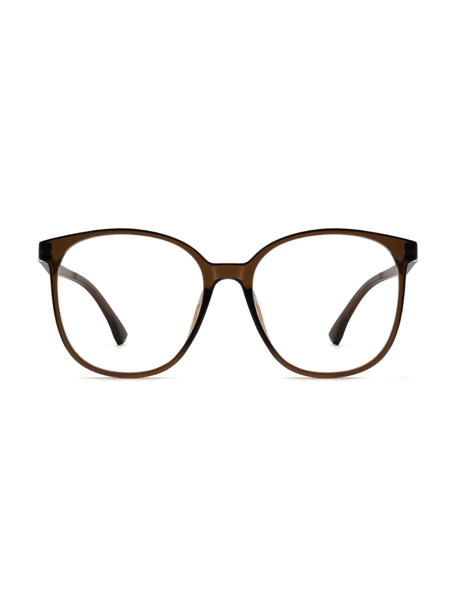 Marlin Glasses Square Eyeglasses - Brown