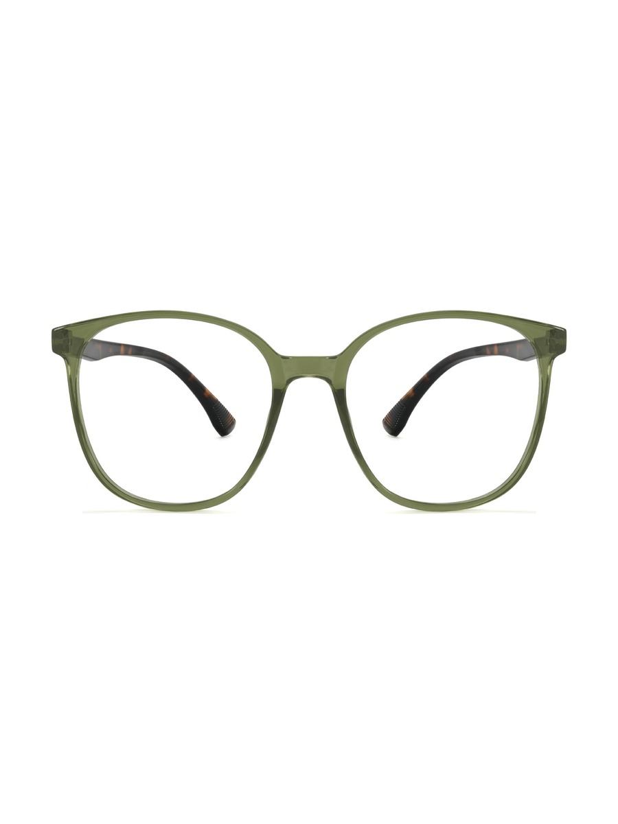 Marlin Glasses Square Eyeglasses - Pine-Green