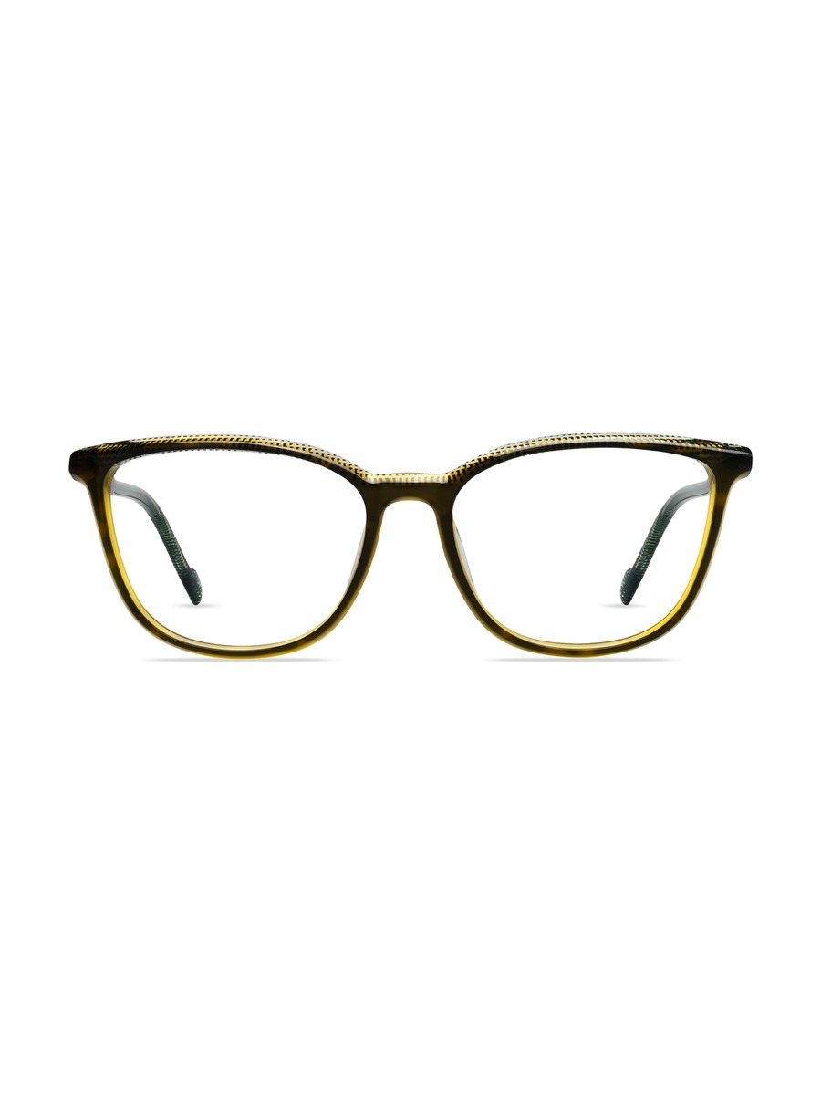 Miller Glasses Rectangle Eyeglasses - Coffee