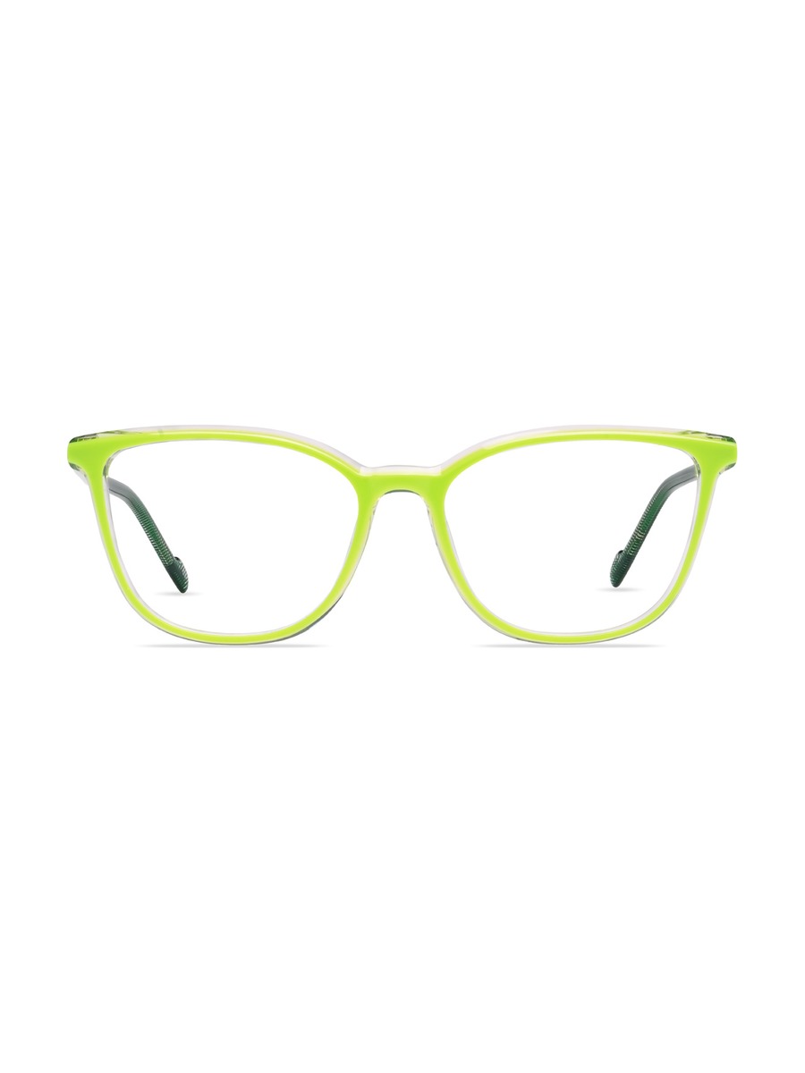 Miller Glasses Rectangle Eyeglasses - Fluorescent-Green