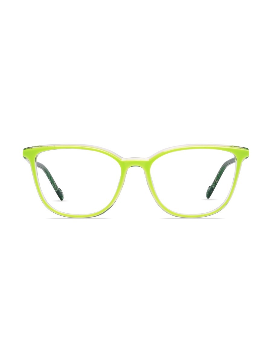 Miller Glasses Rectangle Eyeglasses - Fluorescent-Green