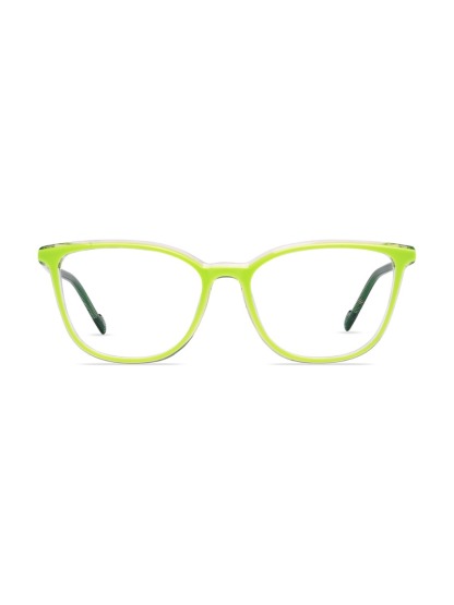 Miller Glasses Rectangle Eyeglasses - Fluorescent-Green