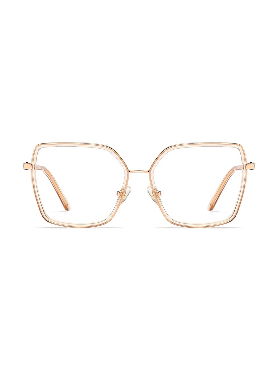 Minda Glasses Square Eyeglasses - Champagne