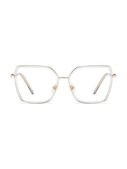 Minda Glasses Square Eyeglasses - Light-Blue