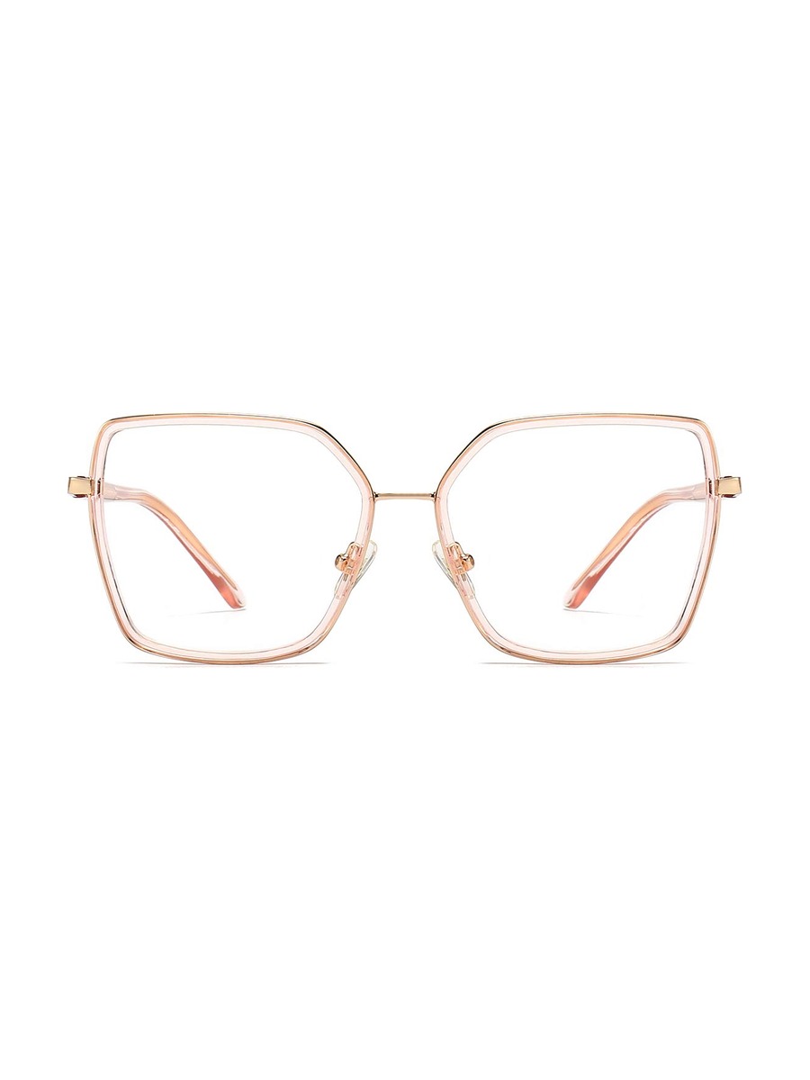 Minda Glasses Square Eyeglasses - Light-Pink