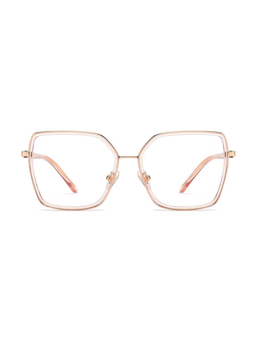 Minda Glasses Square Eyeglasses - Light-Pink