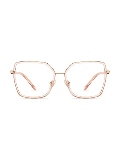 Minda Glasses Square Eyeglasses - Light-Pink