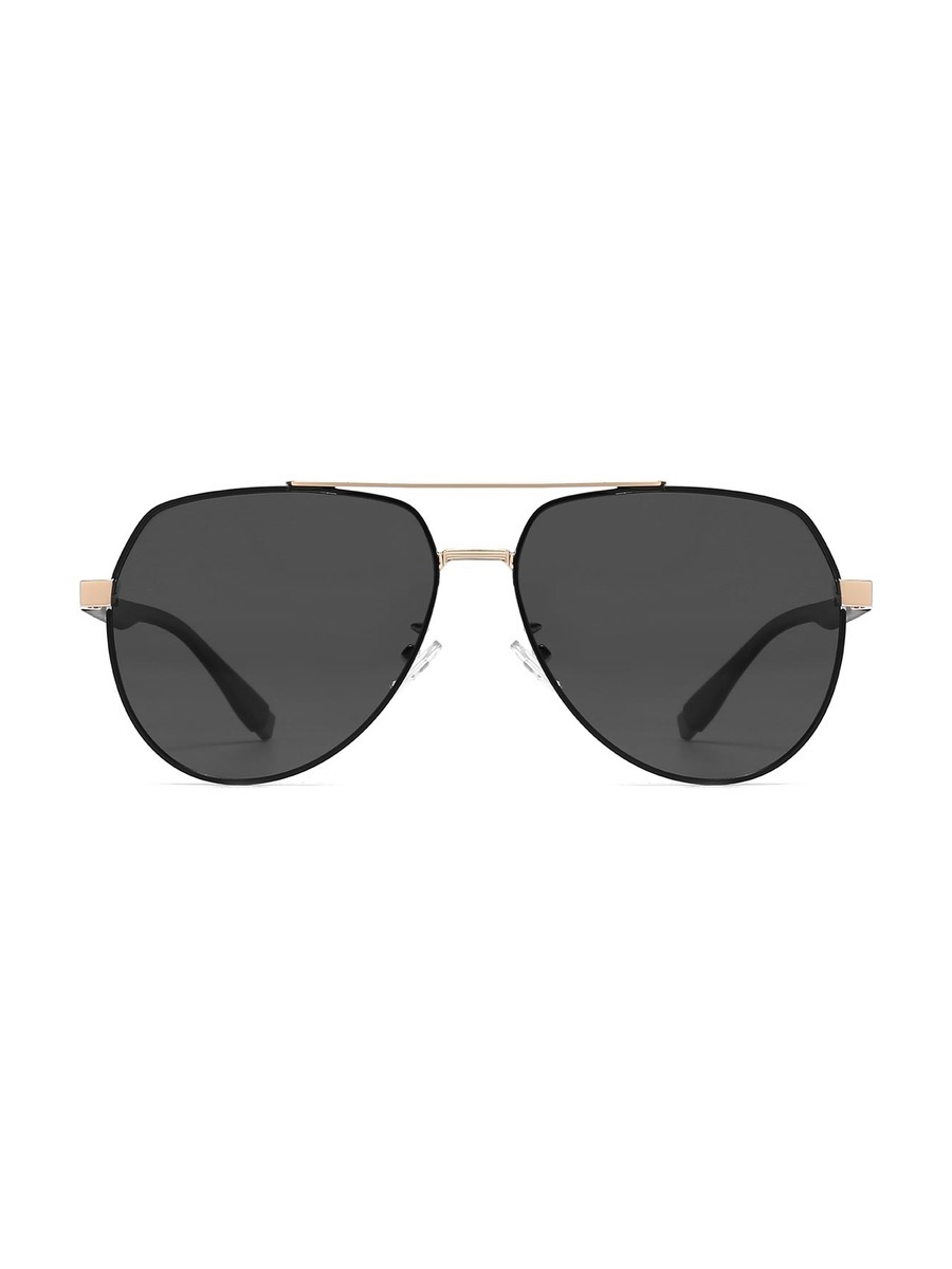 Mortimer Glasses Aviator Sunglasses - Gold/Grey