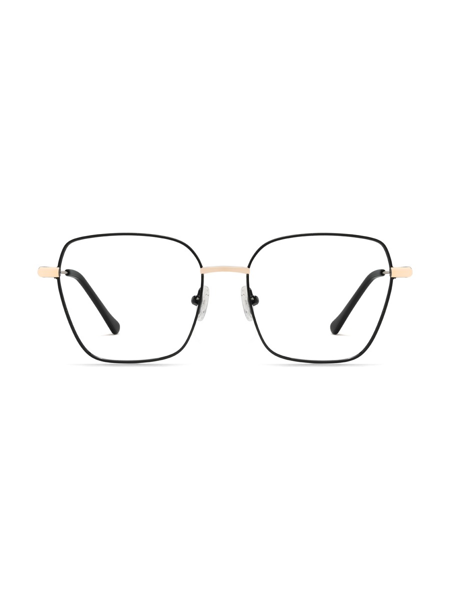 Nadia Glasses Square Eyeglasses - Black