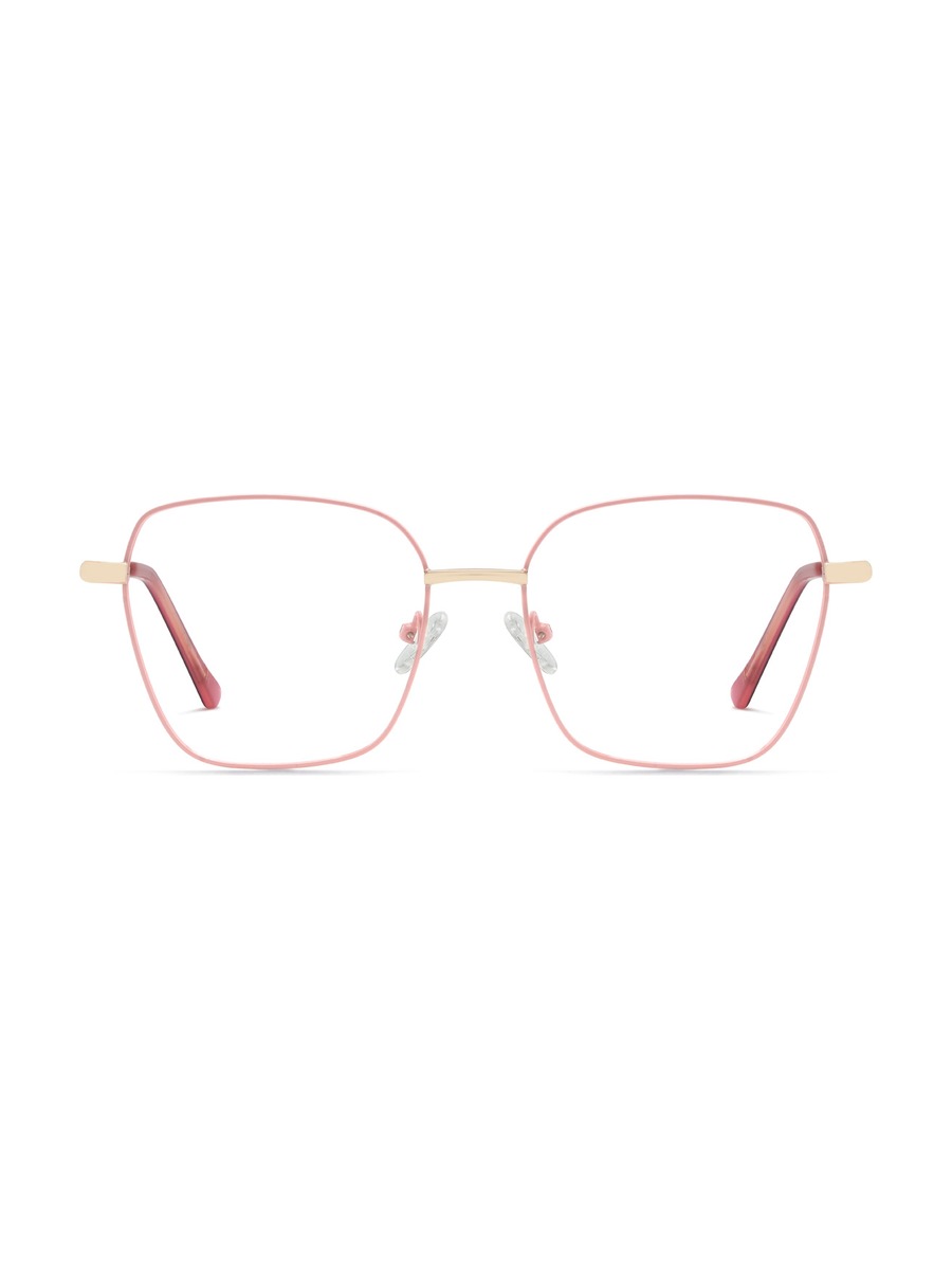 Nadia Glasses Square Eyeglasses - Pink
