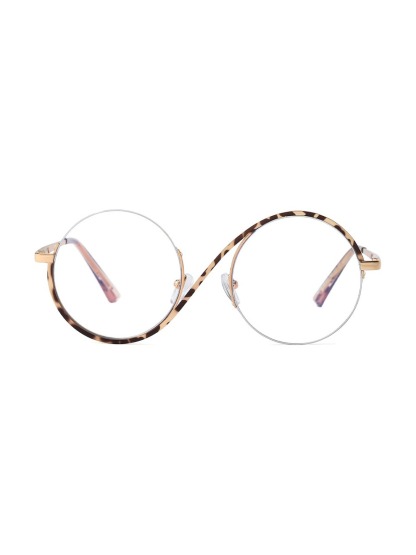 Nevaeh Glasses Round Eyeglasses - Tortoiseshell