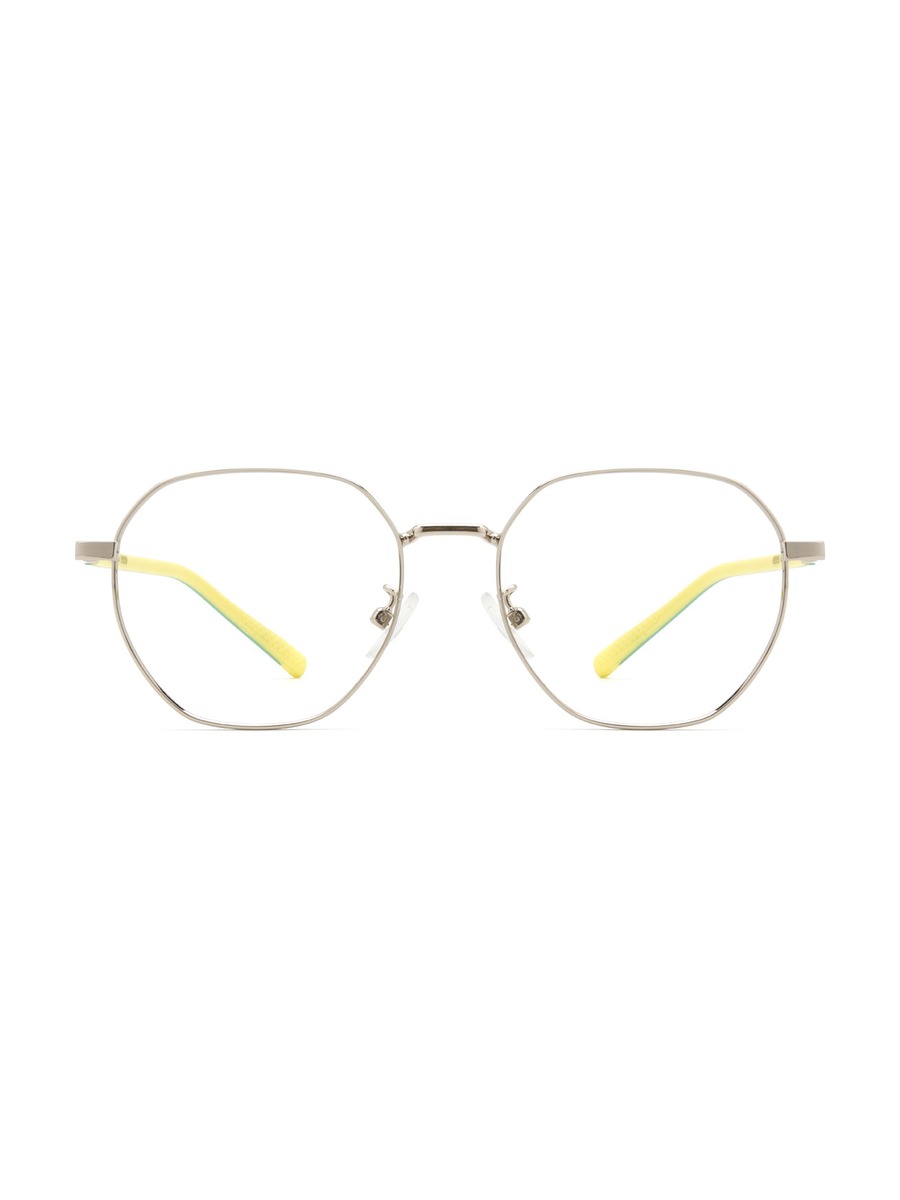 Nnamdi (Age 7-9) Glasses Oval Eyeglasses - Silver