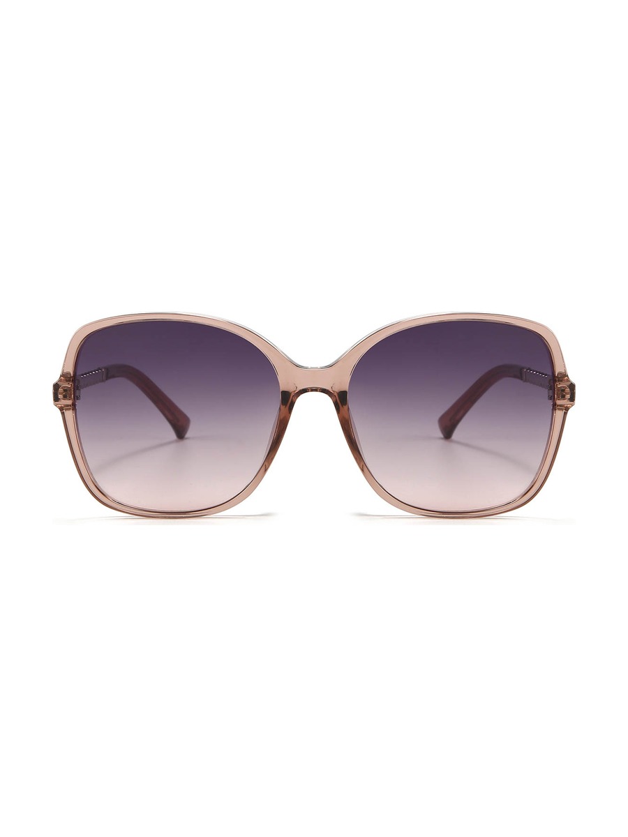 Osvaldo Glasses Square Sunglasses - Tawny/Gradual-Purple