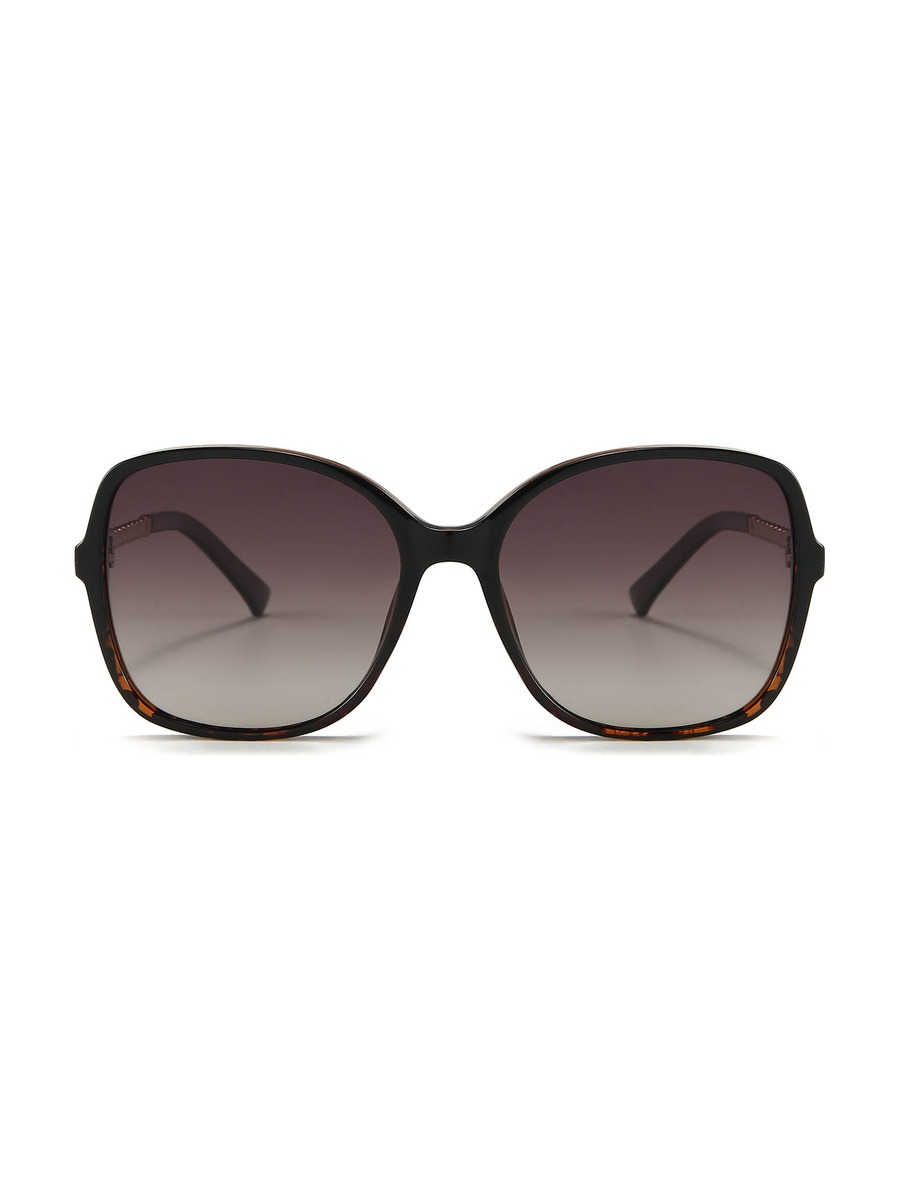 Osvaldo Glasses Square Sunglasses - Tortoiseshell/Gradual-Brown