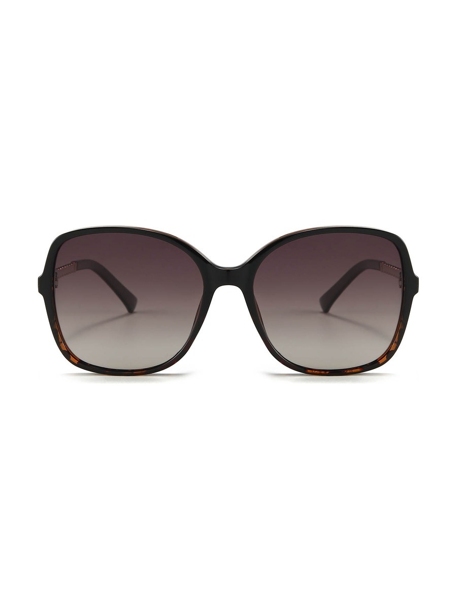 Osvaldo Glasses Square Sunglasses - Tortoiseshell/Gradual-Brown
