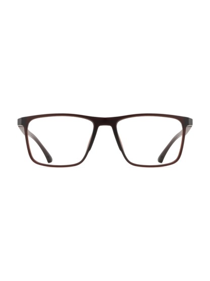 Putney Glasses Rectangle Eyeglasses - Brown