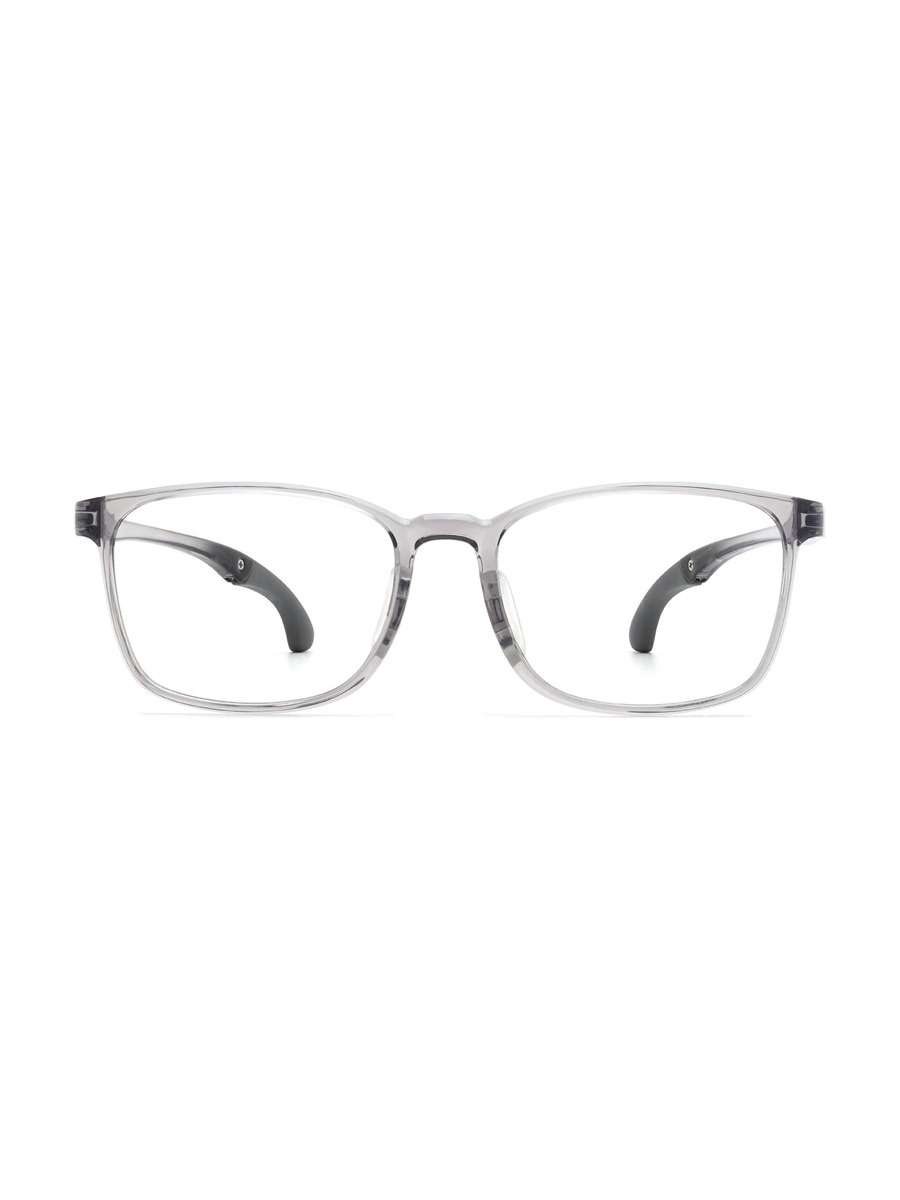 Rolando (Age 10-16) Glasses Rectangle Eyeglasses - Clear/Grey