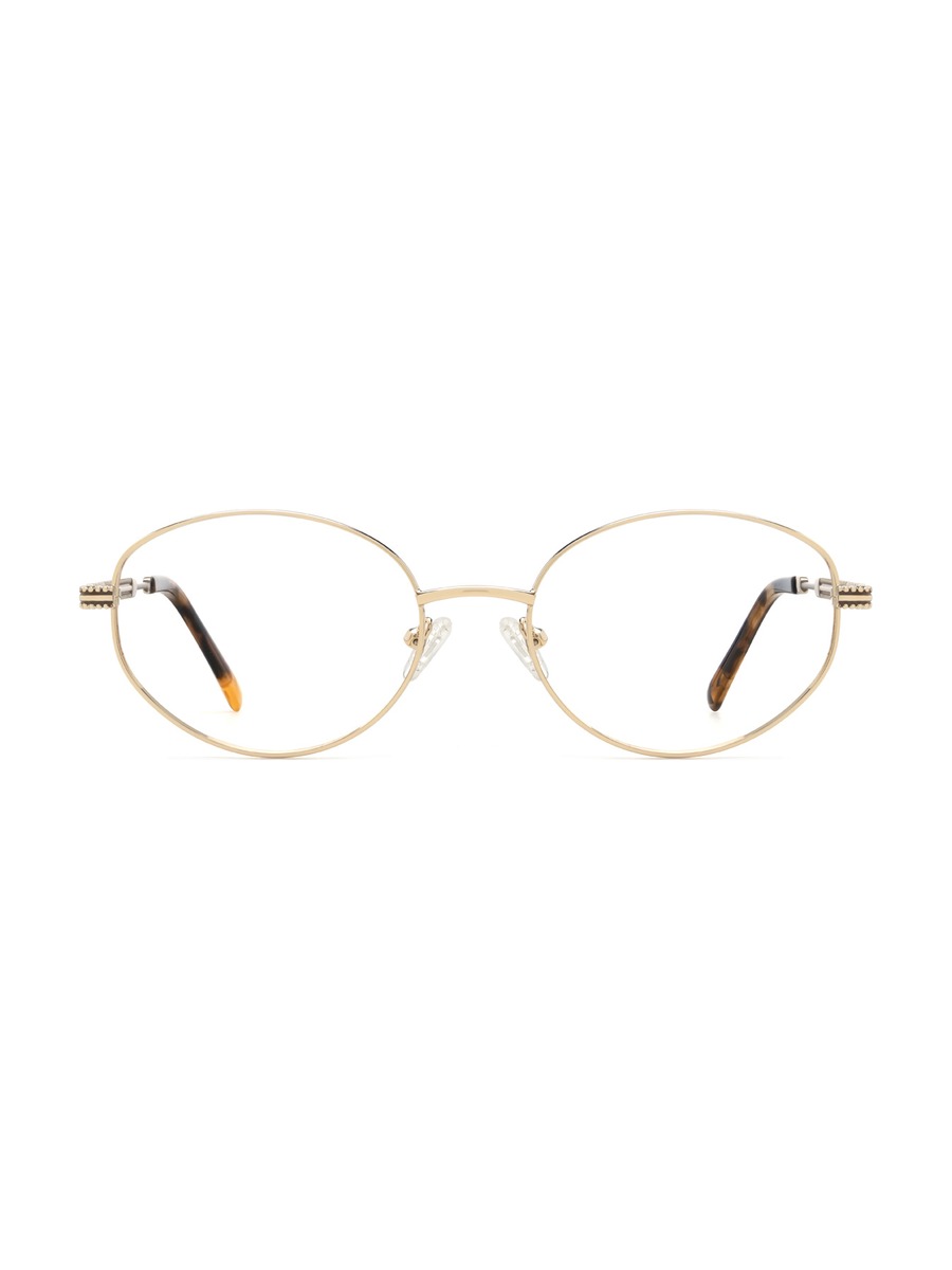 Ryann Glasses Oval Eyeglasses - Gold-Tortoiseshell