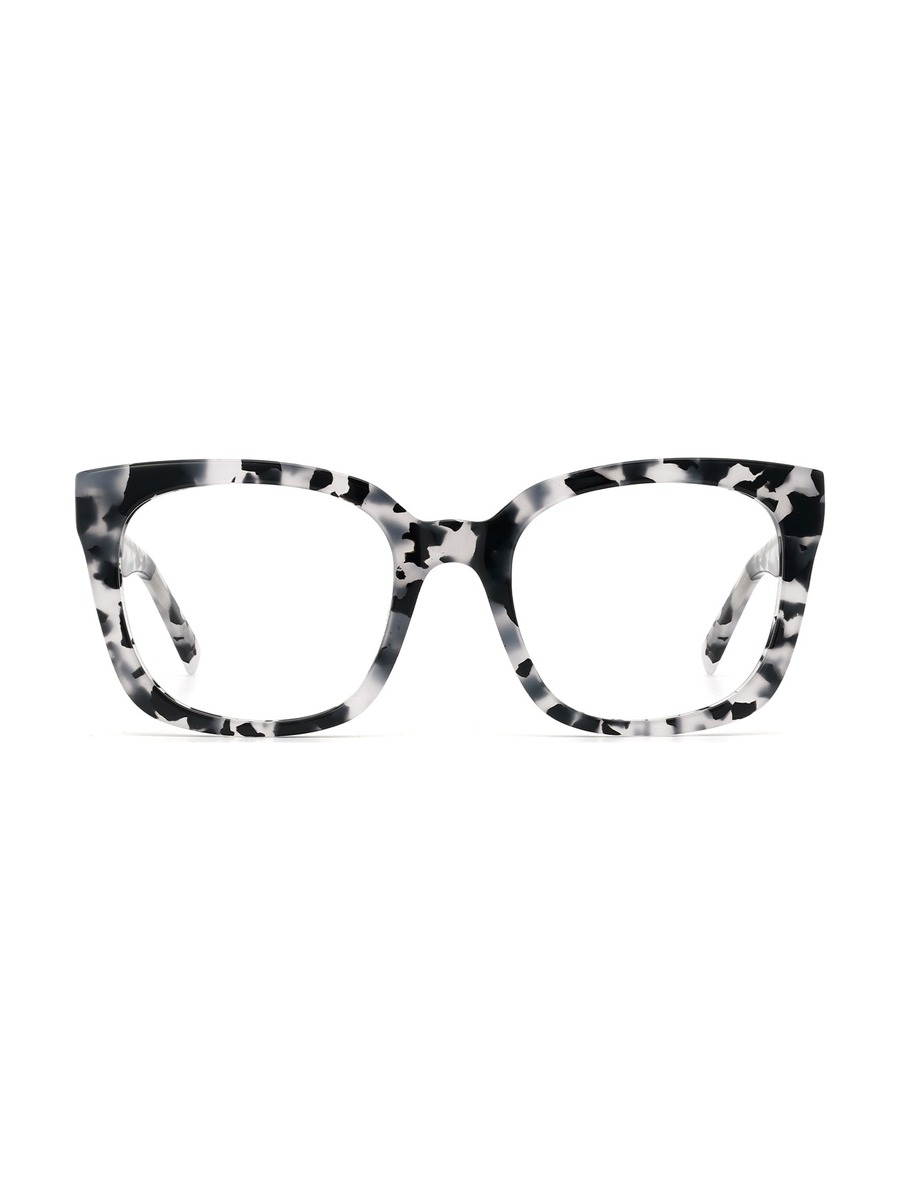 Sahana Glasses Square Eyeglasses - Black/Tortoiseshell