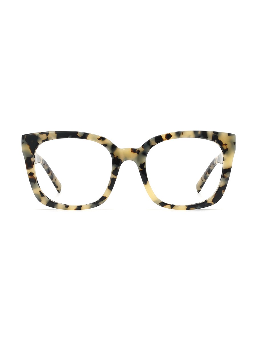 Sahana Glasses Square Eyeglasses - Ivory-Tortoiseshell