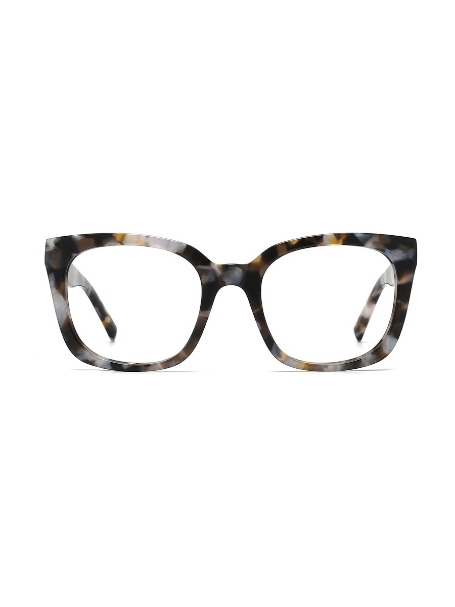 Sahana Glasses Square Eyeglasses - Marble