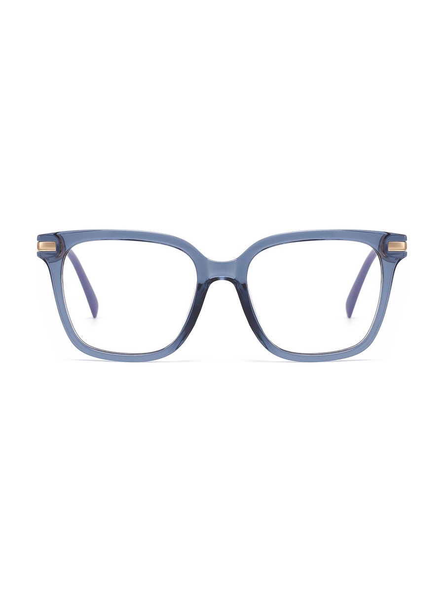 Samuel Glasses Square Eyeglasses - Blue